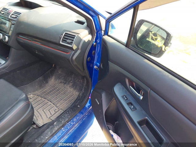 Subaru Impreza Wrx 2016 JF1VA1L6XG9828190 Image 5
