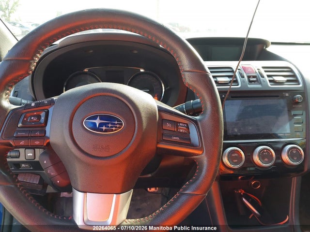 Subaru Impreza Wrx 2016 JF1VA1L6XG9828190 Image 7