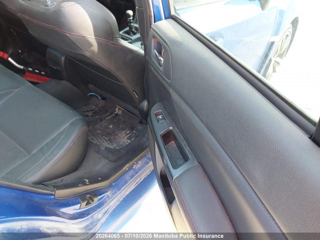 Subaru Impreza Wrx 2016 JF1VA1L6XG9828190 Image 8