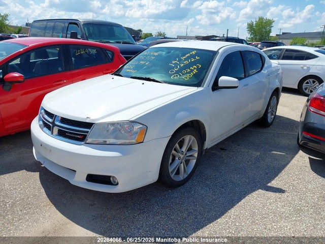 Dodge Avenger Sxt 2014 1C3CDZCB3EN102443 Image 2