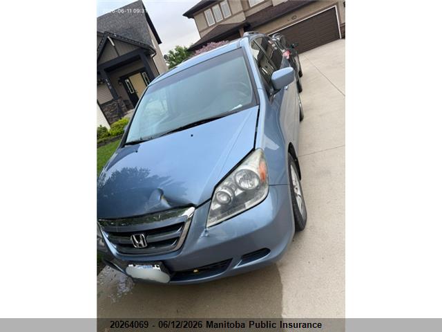 20264069 :رقم المزاد ، 5FNRL38607B511437 vin ، 2007 Honda Odyssey Ex مزاد بيع