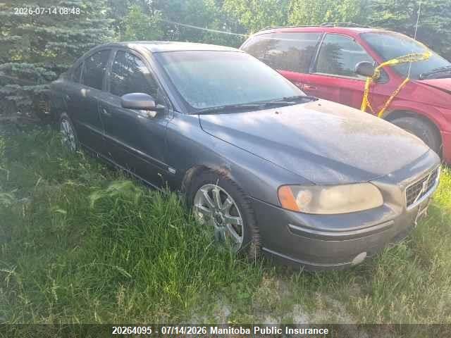20264095 :رقم المزاد ، YV1RH592062527190 vin ، 2006 Volvo S60 2.5t مزاد بيع