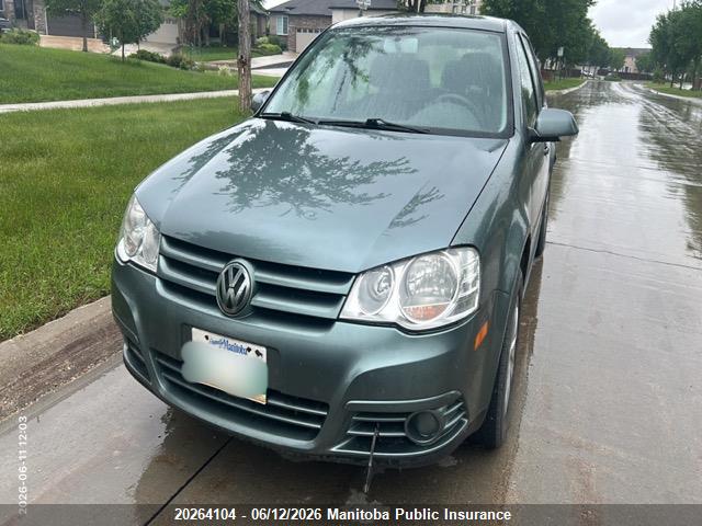 20264104 :رقم المزاد ، 9BWEL41J694009843 vin ، 2009 Volkswagen Golf City مزاد بيع