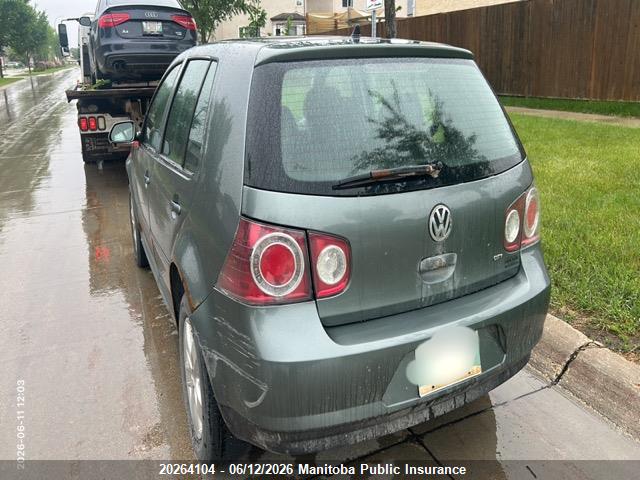 20264104 :رقم المزاد ، 9BWEL41J694009843 vin ، 2009 Volkswagen Golf City مزاد بيع