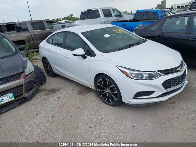 20264109 :رقم المزاد ، 1G1BC5SM0J7225923 vin ، 2018 Chevrolet Cruze Ls Turbo مزاد بيع