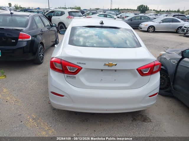 2018 Chevrolet Cruze Ls Turbo მანქანა იყიდება აუქციონზე, vin: 1G1BC5SM0J7225923, აუქციონის ნომერი: 20264109