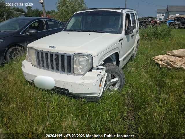 2008 Jeep Liberty Limited მანქანა იყიდება აუქციონზე, vin: 1J8GN58K68W215306, აუქციონის ნომერი: 20264115
