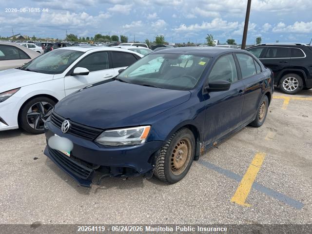 20264119 :رقم المزاد ، 3VW2K7AJ5DM380410 vin ، 2013 Volkswagen Jetta 2.0 مزاد بيع
