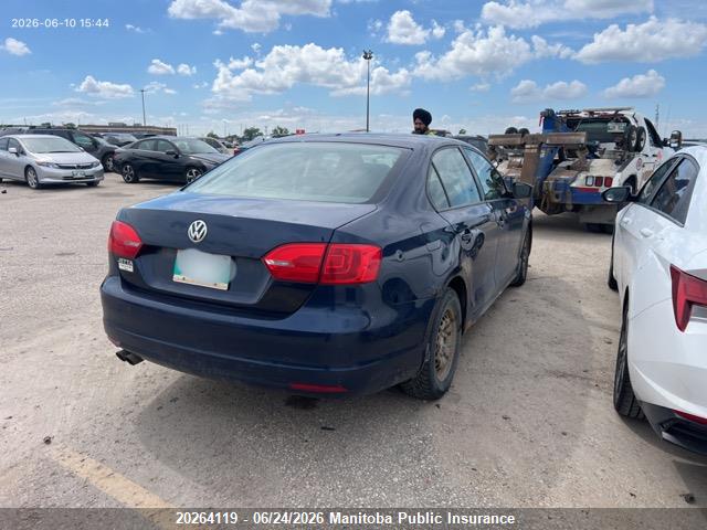 20264119 :رقم المزاد ، 3VW2K7AJ5DM380410 vin ، 2013 Volkswagen Jetta 2.0 مزاد بيع
