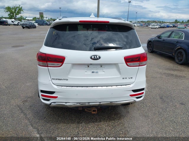 2017 Kia Sorento Sx V6 მანქანა იყიდება აუქციონზე, vin: 5XYPKDA59HG237117, აუქციონის ნომერი: 20264148