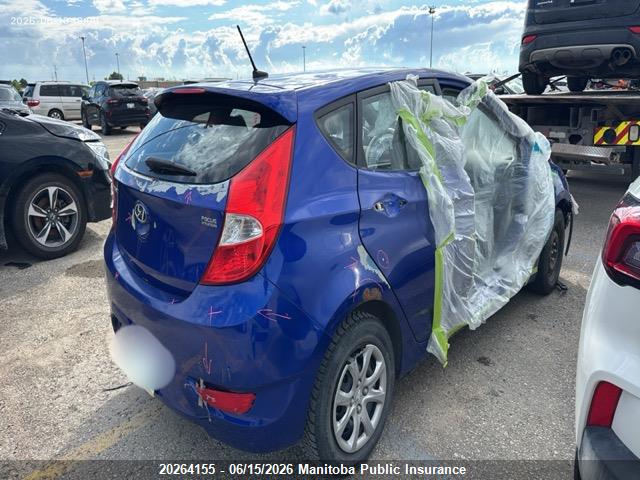 2013 Hyundai Accent Gl მანქანა იყიდება აუქციონზე, vin: KMHCT5AEXDU132494, აუქციონის ნომერი: 20264155