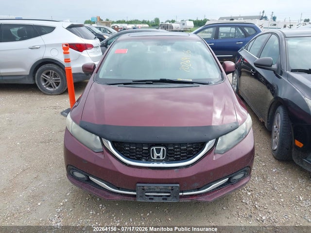 Honda Civic Touring 2015 2HGFB2F77FH030090 Image 12