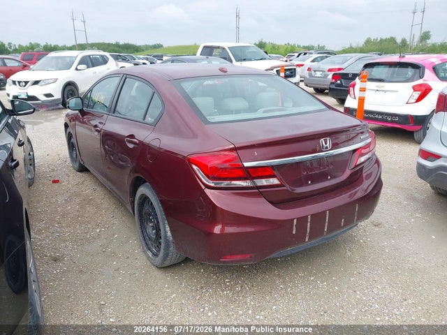 Honda Civic Touring 2015 2HGFB2F77FH030090 Image 3
