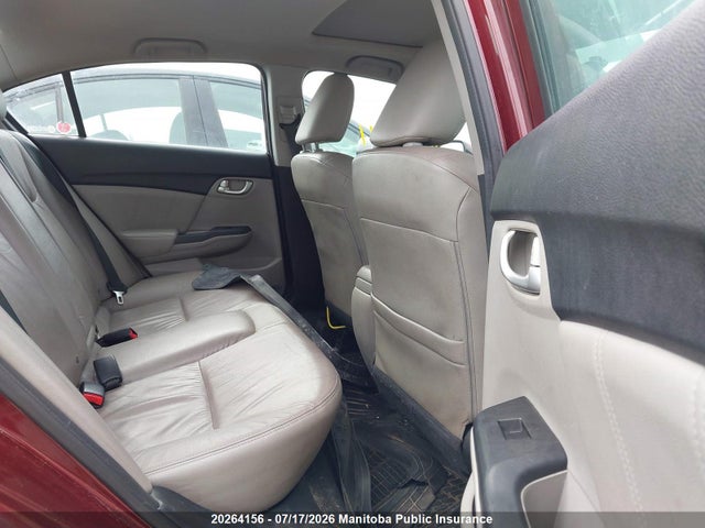 Honda Civic Touring 2015 2HGFB2F77FH030090 Image 8