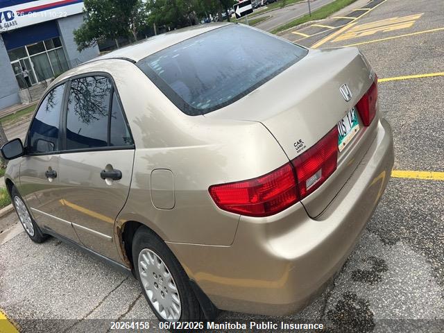 20264158 :رقم المزاد ، 1HGCM56175A815488 vin ، 2005 Honda Accord Dx مزاد بيع