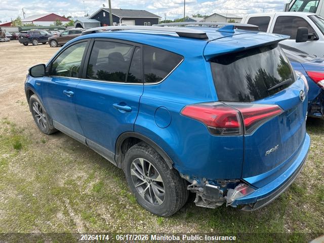 2017 Toyota Rav4 Xle Hybrid მანქანა იყიდება აუქციონზე, vin: JTMRJREV6HD069938, აუქციონის ნომერი: 20264174