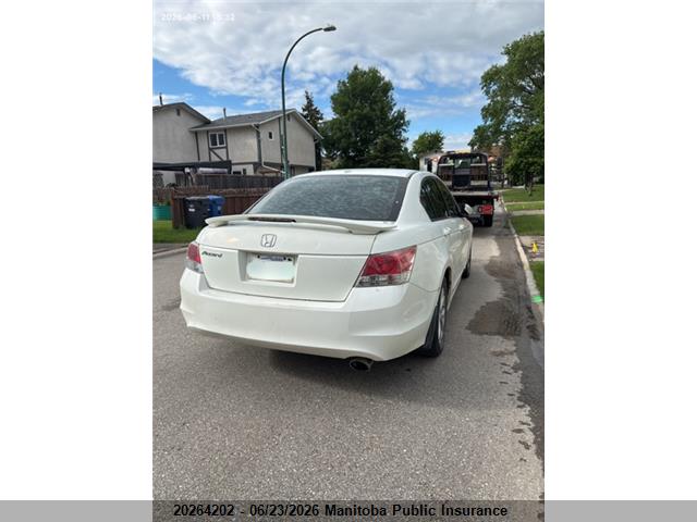 Aukcja sprzedaży 2008 Honda Accord Ex-l, vin: 1HGCP26868A810029, numer aukcji: 20264202