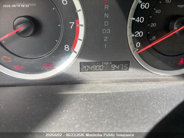 Aukcja sprzedaży 2008 Honda Accord Ex-l, vin: 1HGCP26868A810029, numer aukcji: 20264202
