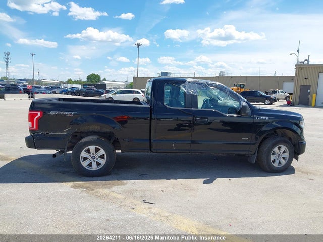 20264211 :رقم المزاد ، 1FTEX1EP8HKC57002 vin ، 2017 Ford F150 Xl Supercab مزاد بيع