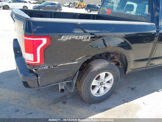 20264211 :رقم المزاد ، 1FTEX1EP8HKC57002 vin ، 2017 Ford F150 Xl Supercab مزاد بيع
