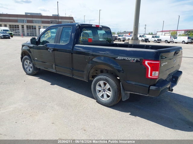 20264211 :رقم المزاد ، 1FTEX1EP8HKC57002 vin ، 2017 Ford F150 Xl Supercab مزاد بيع