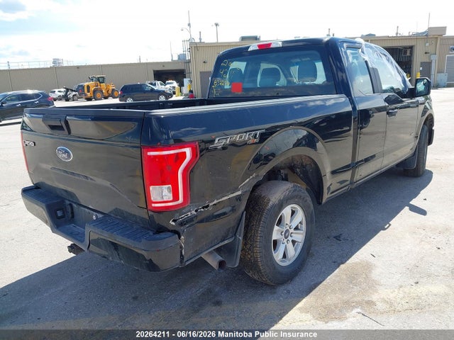 20264211 :رقم المزاد ، 1FTEX1EP8HKC57002 vin ، 2017 Ford F150 Xl Supercab مزاد بيع