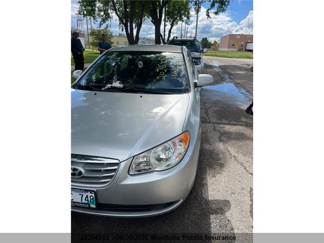 20264213 :رقم المزاد ، KMHDU4BD5AU850130 vin ، 2010 Hyundai Elantra Gl مزاد بيع