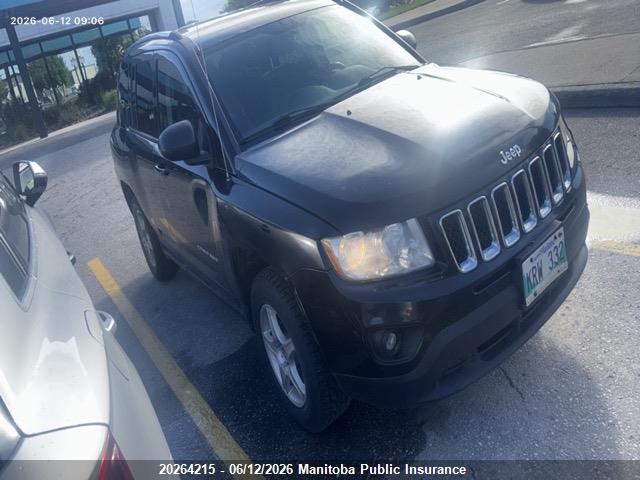 Aukcja sprzedaży 2012 Jeep Compass North, vin: 1C4NJDAB3CD573983, numer aukcji: 20264215