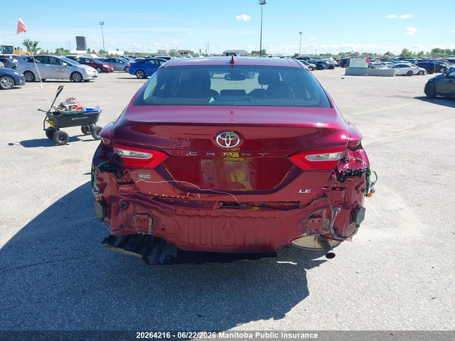 2019 Toyota Camry Le მანქანა იყიდება აუქციონზე, vin: 4T1B11HK5KU765665, აუქციონის ნომერი: 20264216
