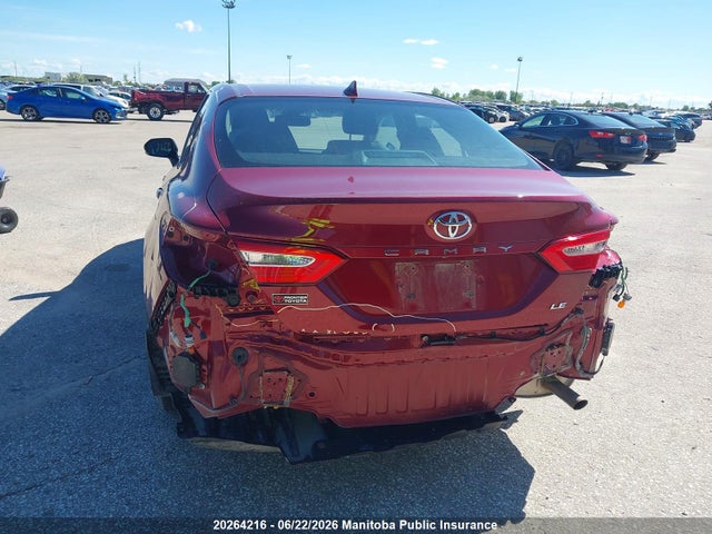 2019 Toyota Camry Le მანქანა იყიდება აუქციონზე, vin: 4T1B11HK5KU765665, აუქციონის ნომერი: 20264216
