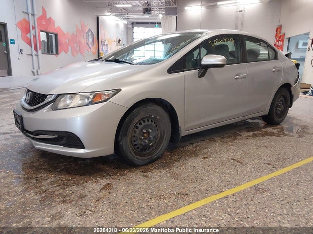Honda Civic Lx 2015 2HGFB2F48FH040410 Image 2