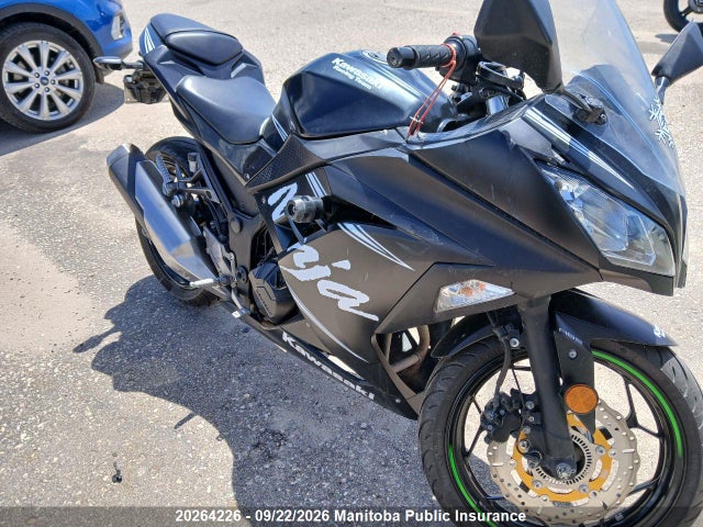 20264226 :رقم المزاد ، JKAEX8B19HDA35983 vin ، 2017 Kawasaki Ex300 Ninja 300abs Winter Test مزاد بيع