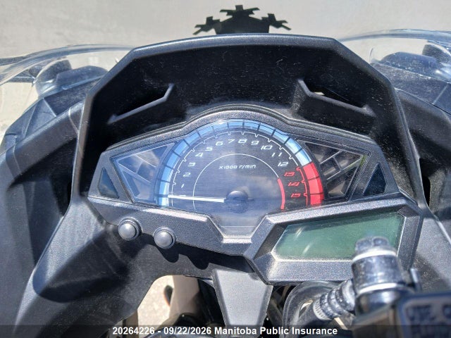 20264226 :رقم المزاد ، JKAEX8B19HDA35983 vin ، 2017 Kawasaki Ex300 Ninja 300abs Winter Test مزاد بيع