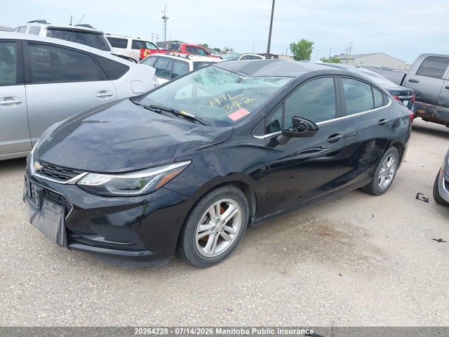 Продажа на аукционе авто 2017 Chevrolet Cruze Lt Turbo, vin: 1G1BE5SM1H7216491, номер лота: 20264228
