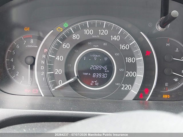 2012 Honda Cr-v Ex-l მანქანა იყიდება აუქციონზე, vin: 5J6RM4H72CL800459, აუქციონის ნომერი: 20264237