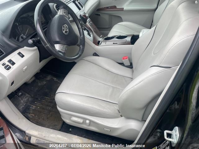 20264287 :رقم المزاد ، 4T3BK3BB4AU037732 vin ، 2010 Toyota Venza V6 مزاد بيع