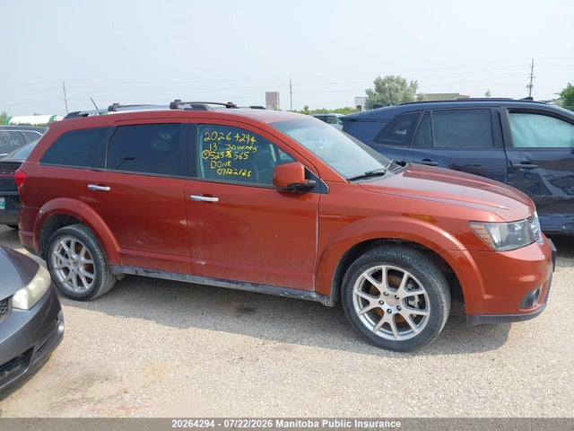 Продаж на аукціоні авто 2013 Dodge Journey R/t, vin: 3C4PDDFG9DT525565, номер лоту: 20264294