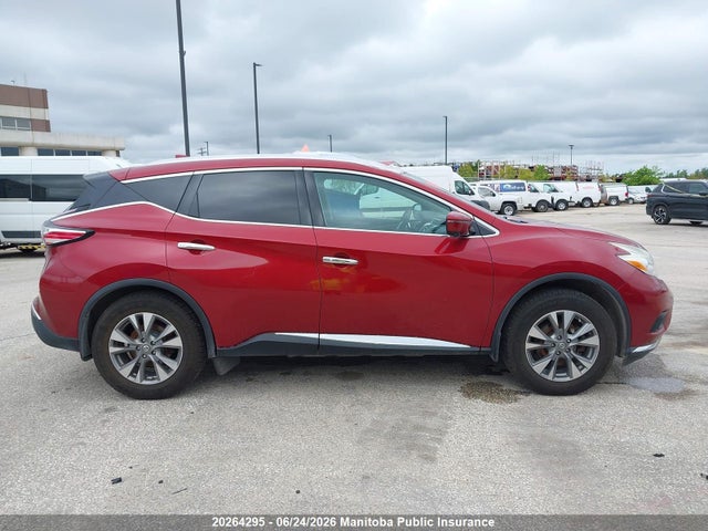 Продажа на аукционе авто 2016 Nissan Murano Sl, vin: 5N1AZ2MH2GN149508, номер лота: 20264295