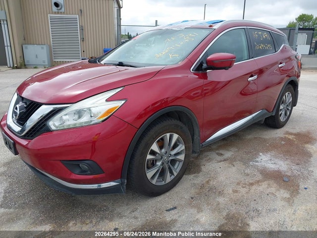 Продажа на аукционе авто 2016 Nissan Murano Sl, vin: 5N1AZ2MH2GN149508, номер лота: 20264295