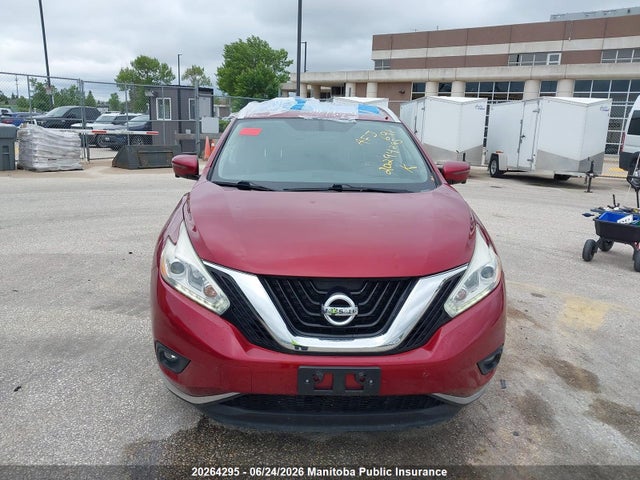 Продажа на аукционе авто 2016 Nissan Murano Sl, vin: 5N1AZ2MH2GN149508, номер лота: 20264295