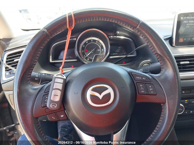 2016 Mazda Mazda3 Gt Sky მანქანა იყიდება აუქციონზე, vin: JM1BM1W33G1278593, აუქციონის ნომერი: 20264312
