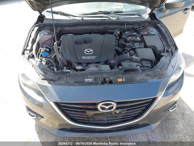 2016 Mazda Mazda3 Gt Sky მანქანა იყიდება აუქციონზე, vin: JM1BM1W33G1278593, აუქციონის ნომერი: 20264312