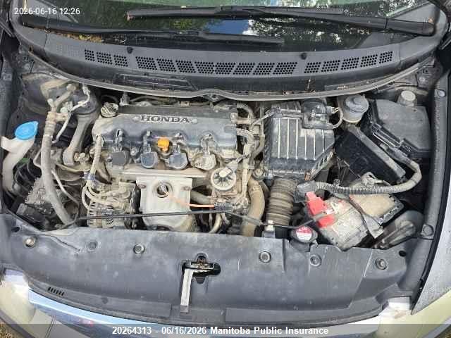 2010 Honda Civic Dx-g მანქანა იყიდება აუქციონზე, vin: 2HGFA1E49AH008640, აუქციონის ნომერი: 20264313