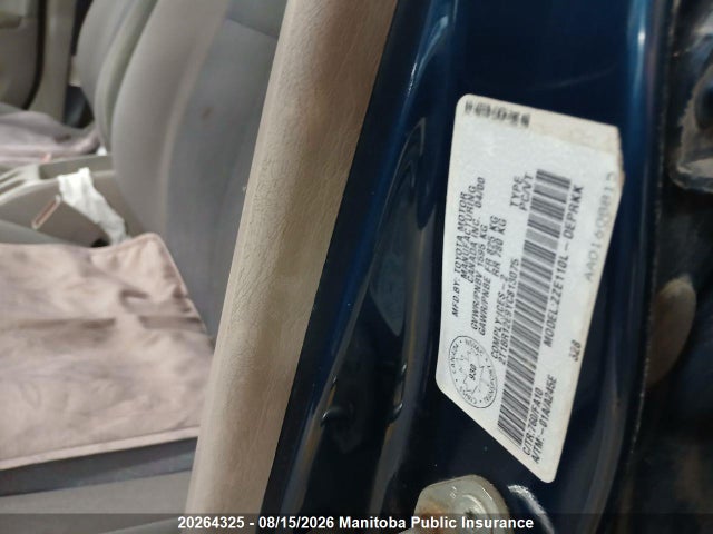 Aukcja sprzedaży 2000 Toyota Corolla Ve, vin: 2T1BR12E9YC813075, numer aukcji: 20264325