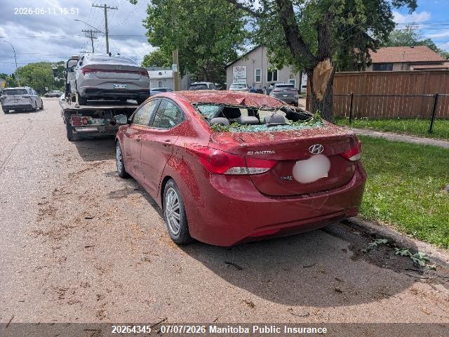 Aukcja sprzedaży 2013 Hyundai Elantra Gl, vin: 5NPDH4AE2DH273834, numer aukcji: 20264345