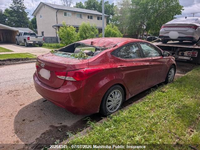 Aukcja sprzedaży 2013 Hyundai Elantra Gl, vin: 5NPDH4AE2DH273834, numer aukcji: 20264345