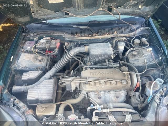 2000 Honda Civic Se მანქანა იყიდება აუქციონზე, vin: 2HGEJ6510YH926964, აუქციონის ნომერი: 20264362