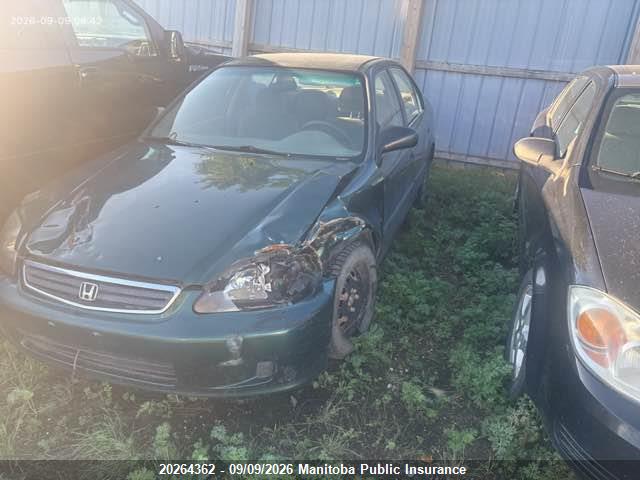 2000 Honda Civic Se მანქანა იყიდება აუქციონზე, vin: 2HGEJ6510YH926964, აუქციონის ნომერი: 20264362