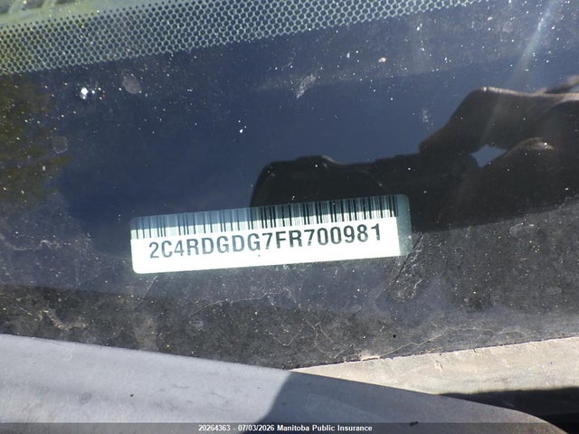 Dodge Grand Caravan Crew 2015 2C4RDGDG7FR700981 Image 9