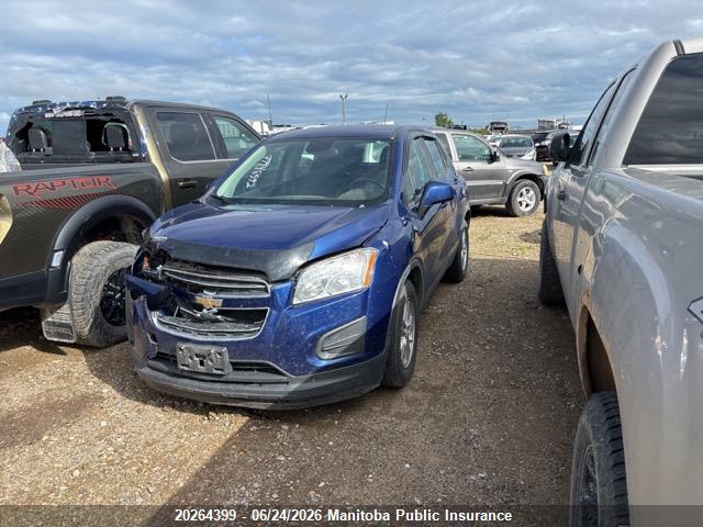 Chevrolet TRAX LS 2016 3GNCJKSB0GL258513 Image 2
